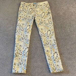 Paisley Print Pants